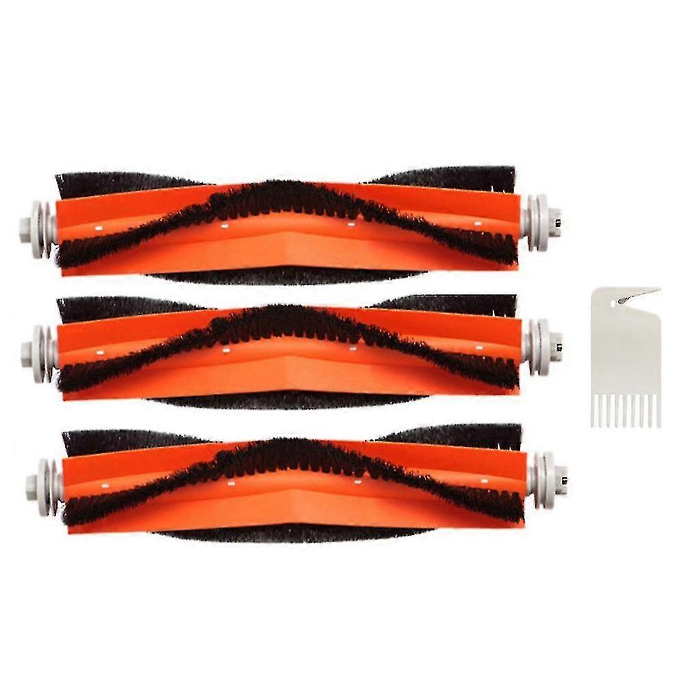 4pcs Replacement Main Brush For Dreame Bot W10 / W10 Pro 2025