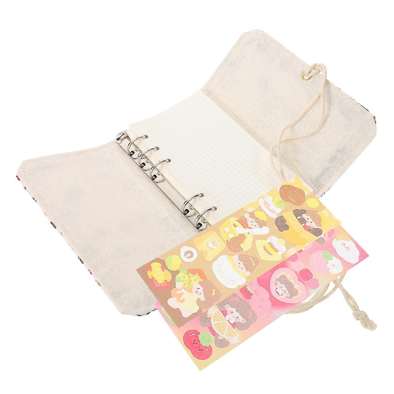 Students DIY Scrapbook Notepad 1 Set Suitable For School Year Personal Recording Experiences 19x11cm