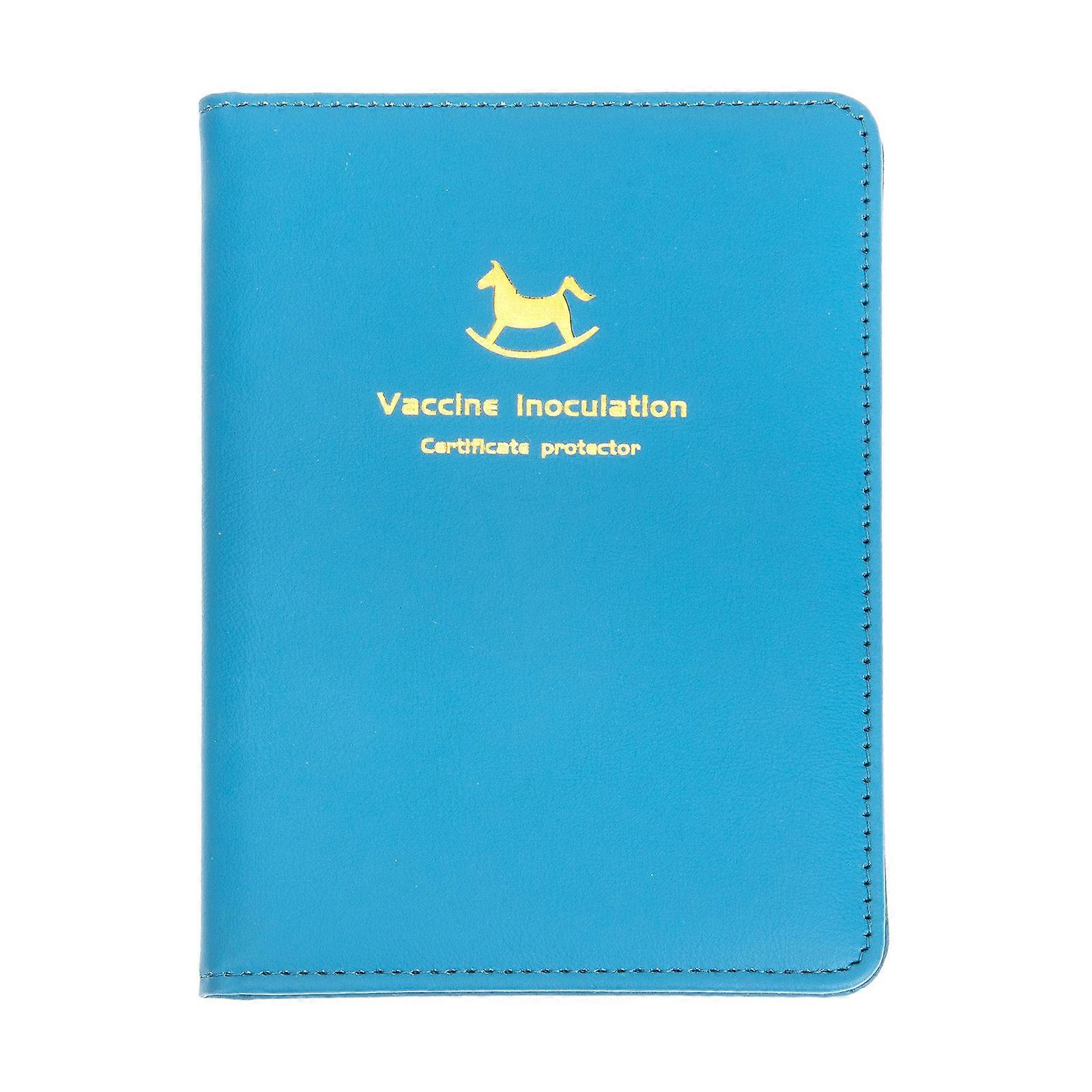 Clear Page Protectors For Documentation Ideal For Office Workers And Couriers In Blue 1Pack