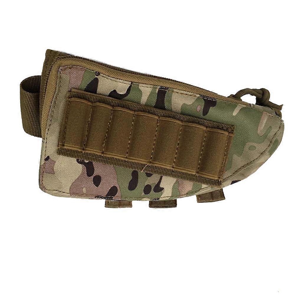 Cheek Rest Pouches Molle Ammo Accessory Bag | Tactical Stock Ammo Holder for Rifles, Durable Nylon, Multi-Color Options