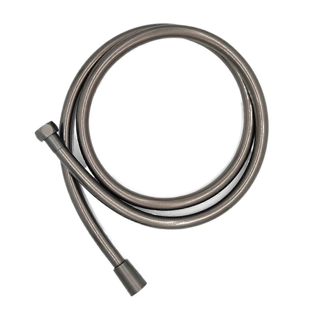 Shower Hose PVC 1.5m Flexible Water Hose for Shower Toilet Bidet Shattaf Sprayer Gray Hand Shower
