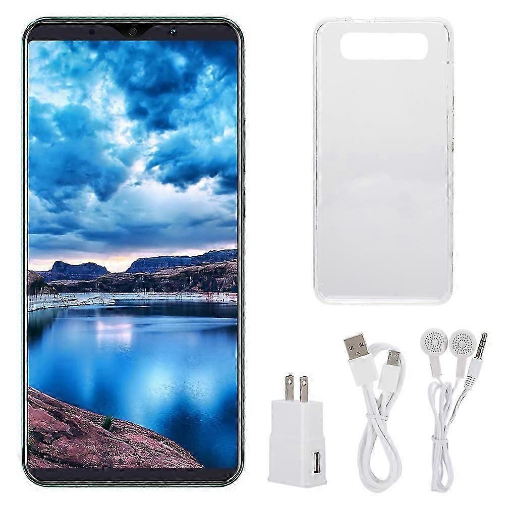 ​5.72 Inch Large Screen 854x480 Resolution 3G Mobile Phone with Fingerprint Unlock 100-240V Charger​