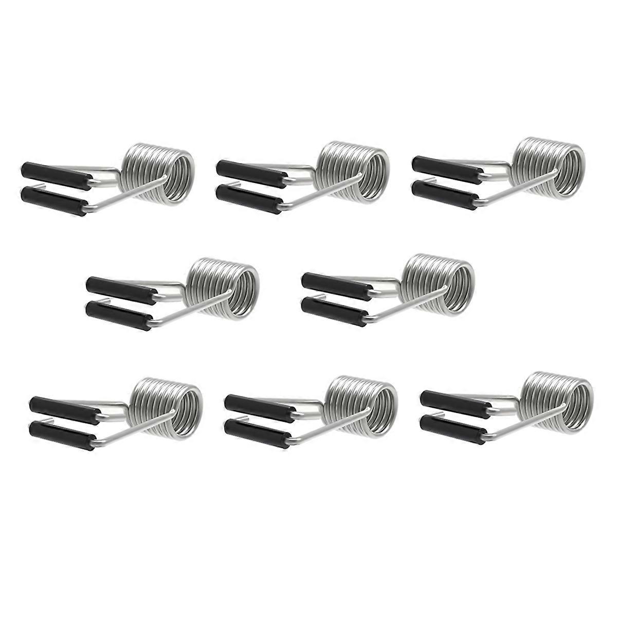 Chiudiporta a farfalla con molla, chiudiporta con cerniera a molla, 8 pezzi