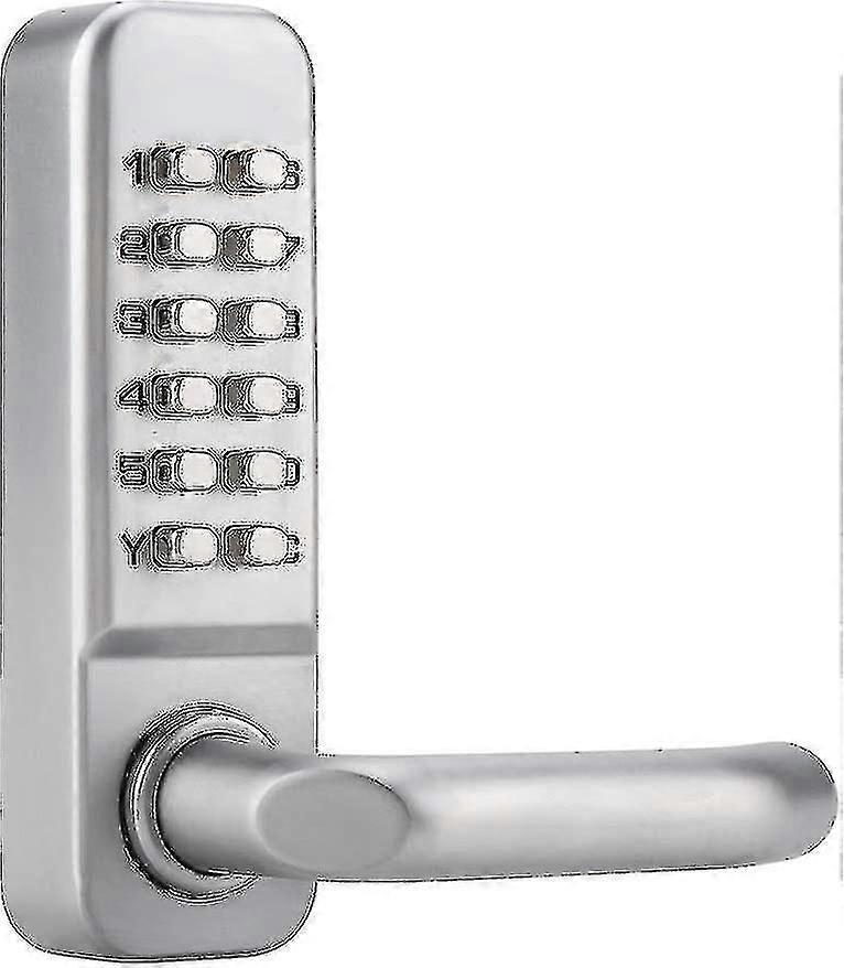 Waterproof Mechanical Code Lock, 1-11 Digit Code Combination Security Password Coded Lock Keyless Mechanical Combination Door Lock For Wooden Office D