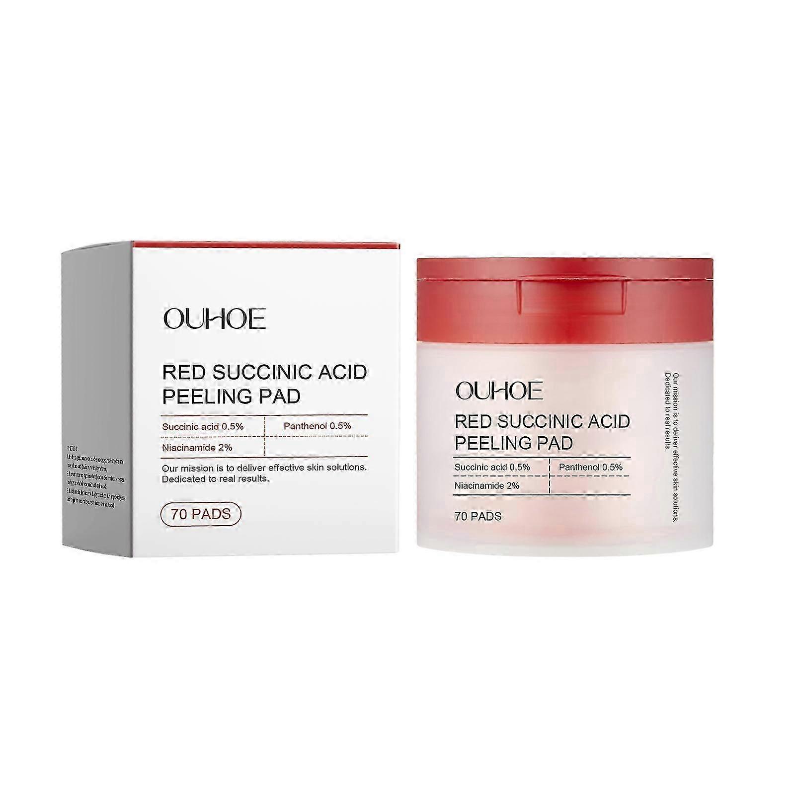 OUHOE exfoliating salicylic acid pad for facial cleansing, exfoliating, clean, permeable, moisturizing, smooth and refreshing skin pad