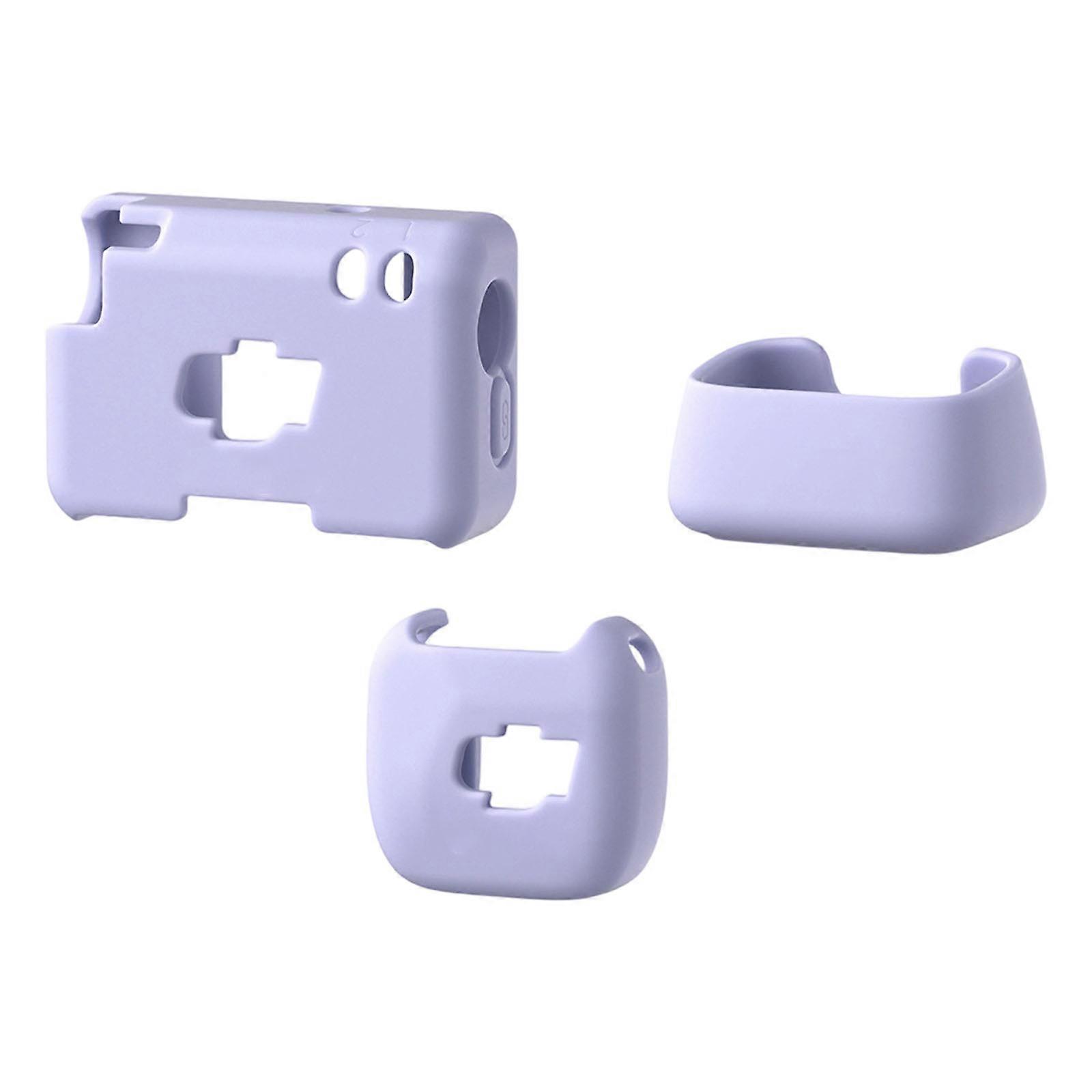 Lightweight Dustproof Silicone Protector Replacement for Mic Mini Charging Dock Transmitter Receiver Protective Cover Multicolor