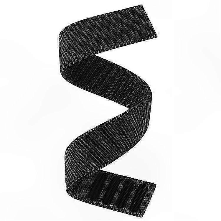 26mm Durable Nylon Strap for Multi-Sport Watches with Quick Release and Adjustable Magic Tape Closure