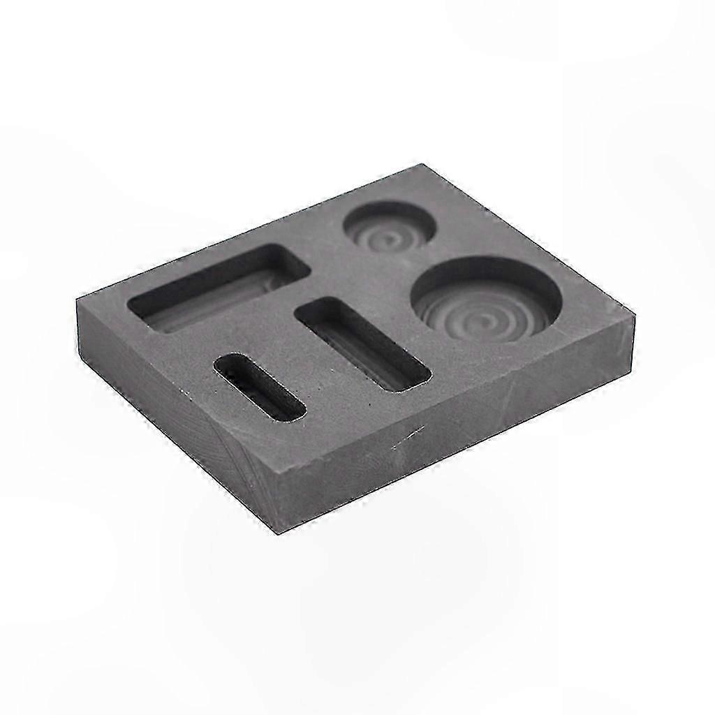 Ingot Casting Mold for Silver and Gold with Graphite Crucible Design