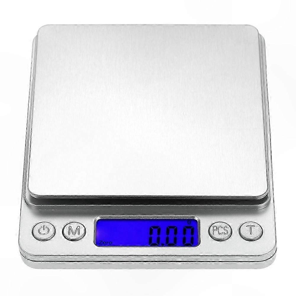 Precision Dual-Tray Scale for Kitchen and Jewelry Weighing