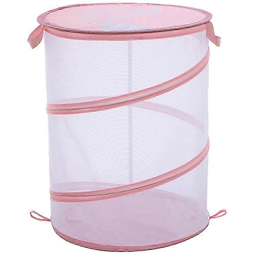 Household Foldable Laundry Hamper Space-saving Clothes Storage Holder Multi-use Toys Sundries Organizer