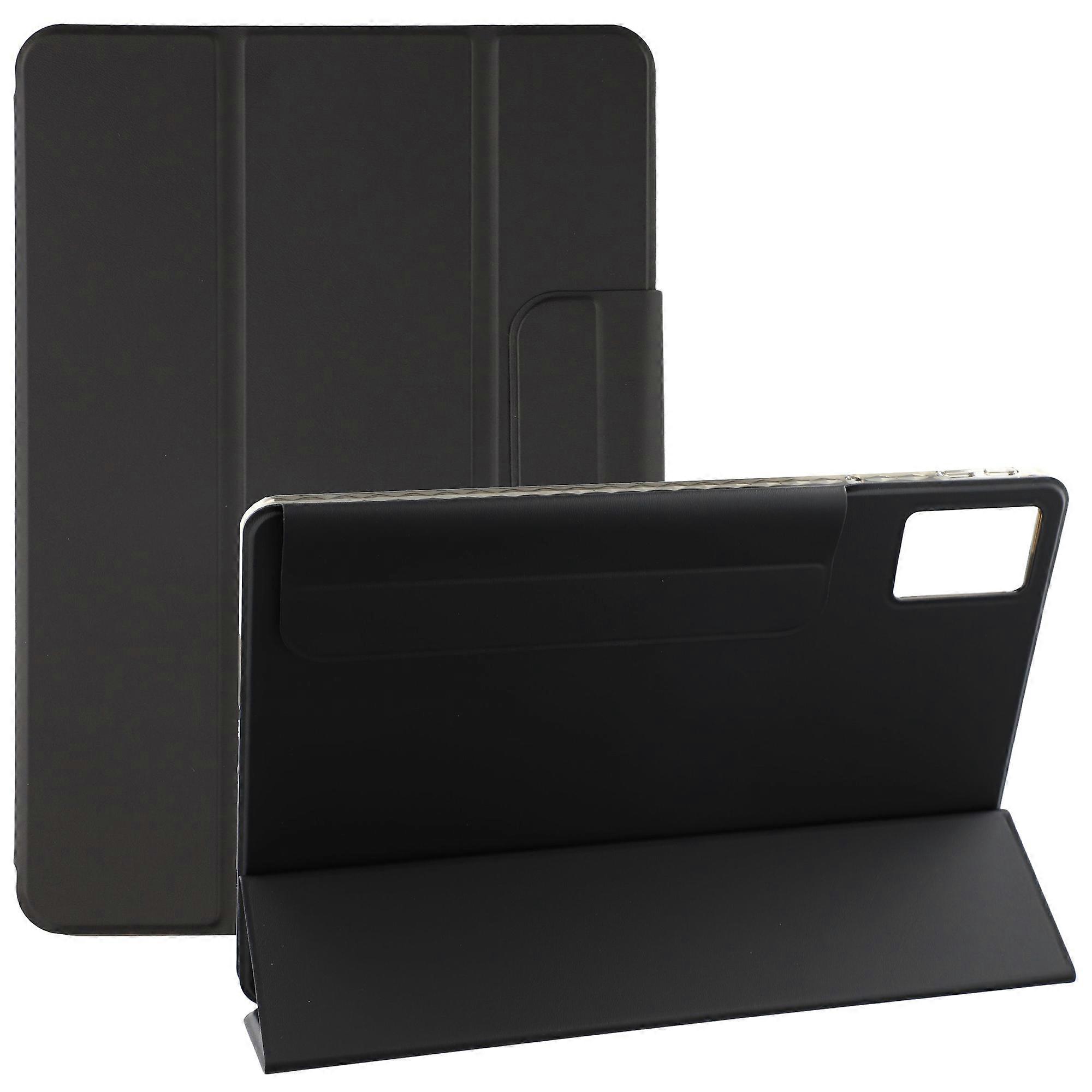 TKdaddy עבור Lenovo Idea Tab (TB336ZU / TB336FU) / Xiaoxin Pad 11 2025 מארז מעמד מתקפל כיסוי טאבלט עור מגנטי שחור