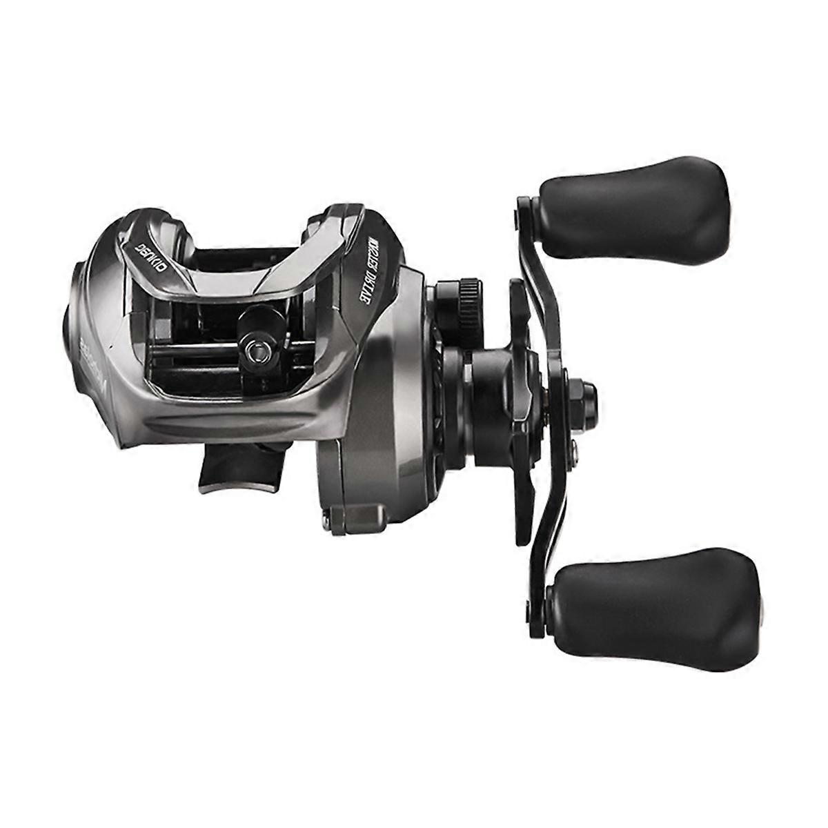 DEUKIO Fishing Reel System Baitcasting Reel 8KG Max Drag 7.2:1 High Speed Fishing Reel Left