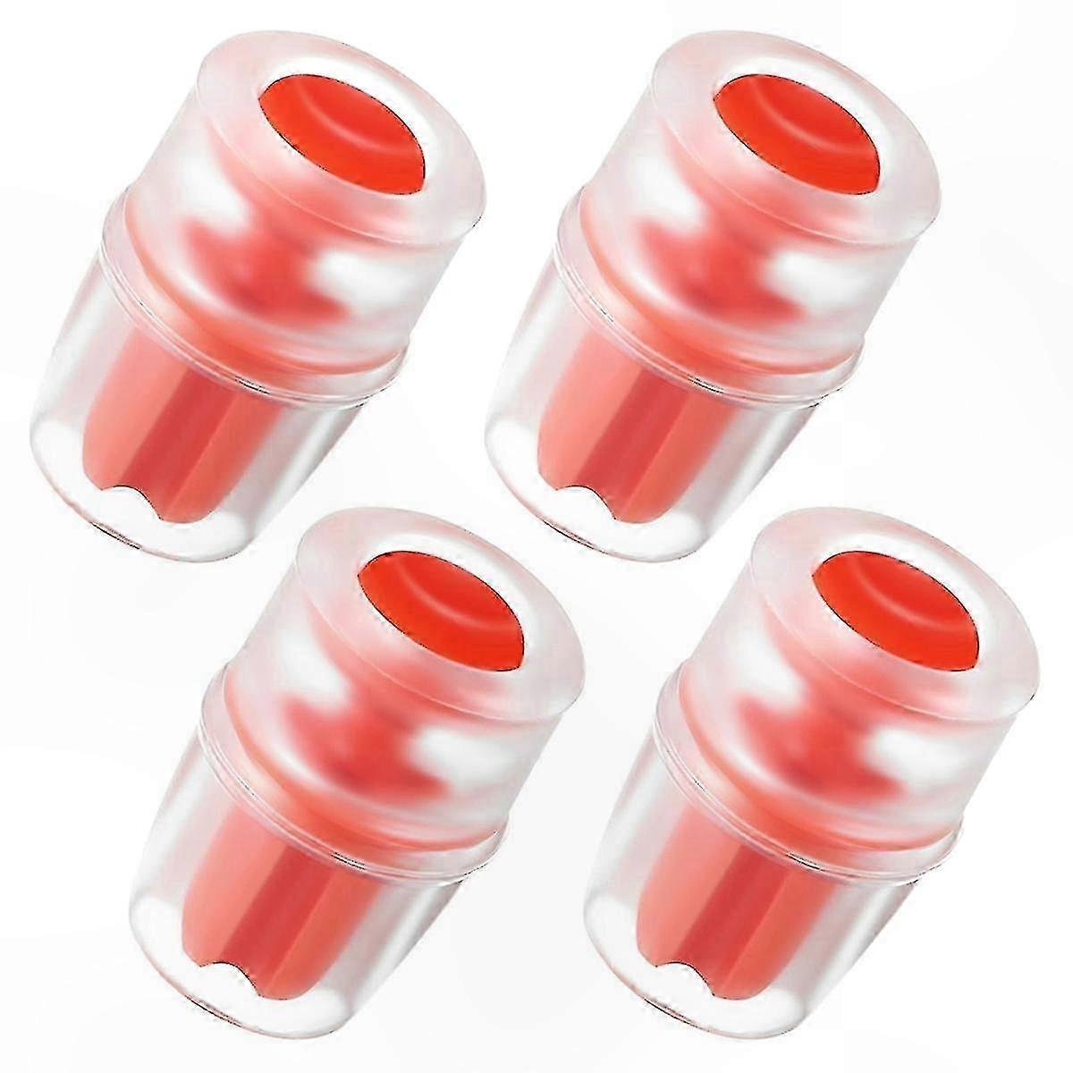 Replacement Bite Valve Covers for Hydration Reservoirs, 4-Pack Sheaths for Water Bladder Systems
