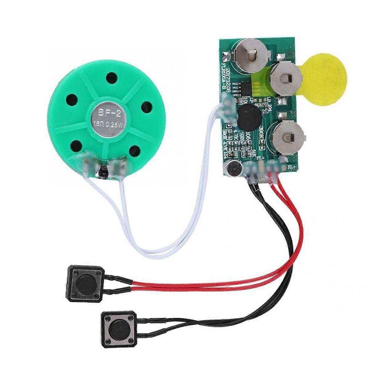 DIY Voice Module Card 4 Minutes Recording Playback Voice Sound Chip Voice Greeting Card for Holiday