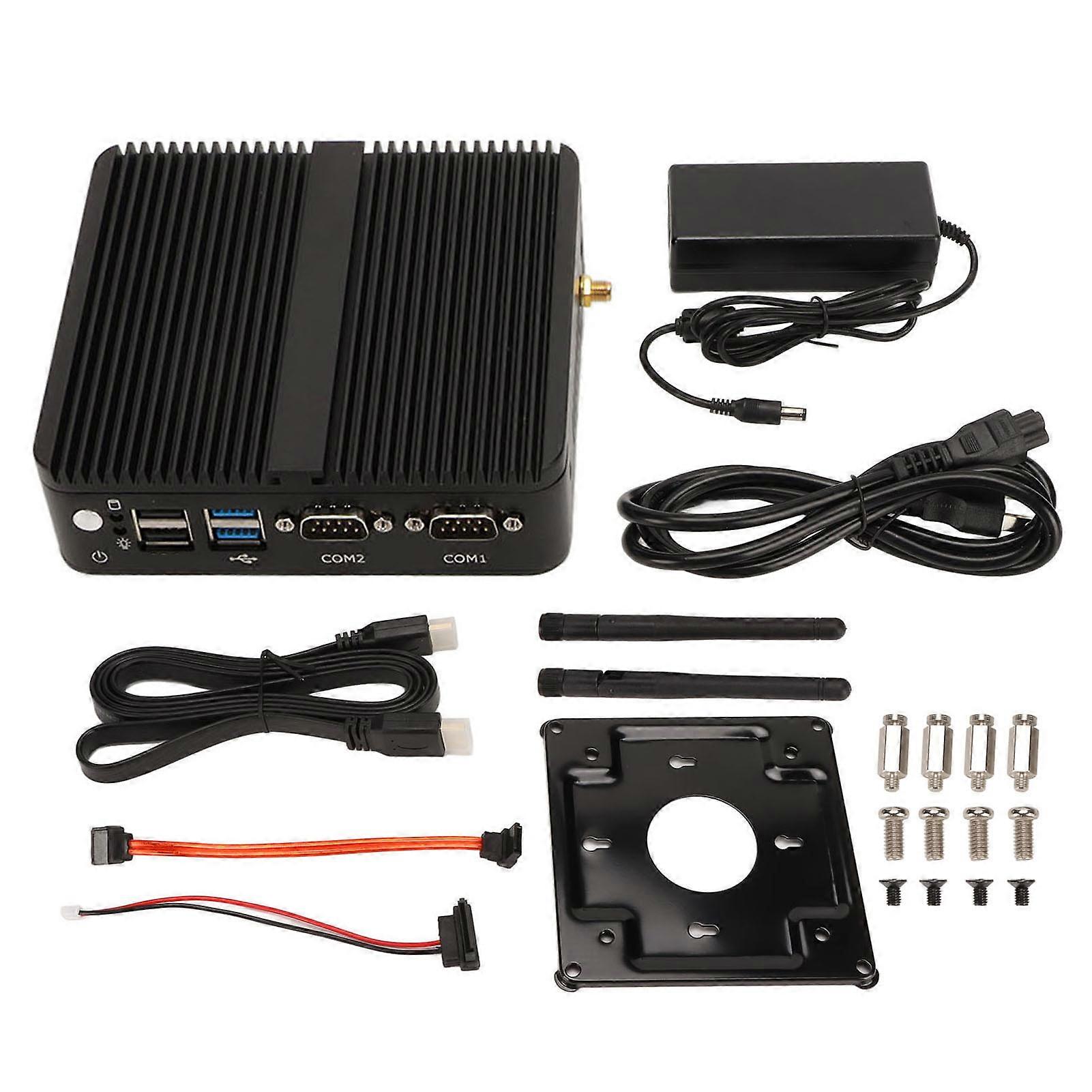 Mini PC Intel Celeron J4125 8GB DDR4 512GB SSD 4K 60Hz Dual Band WiFi US Plug