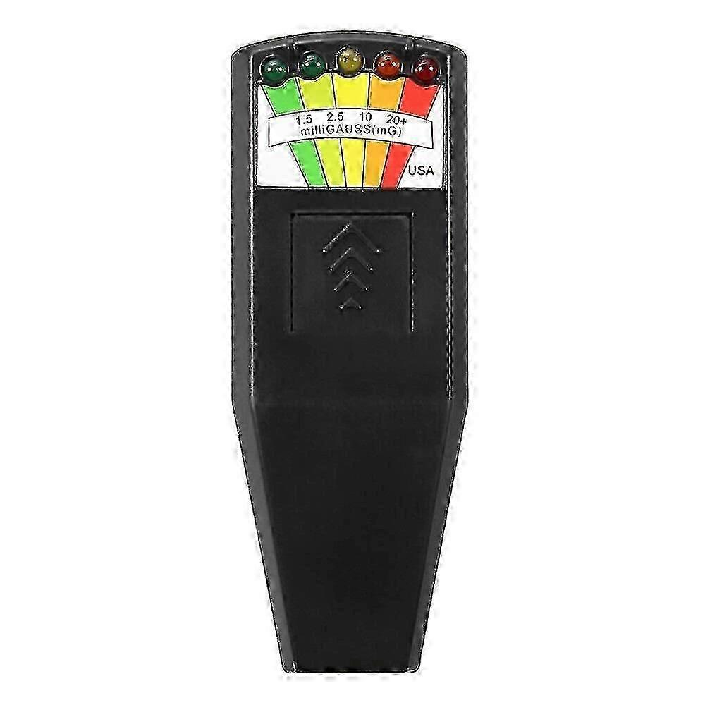 Handheld Digital EMF Radiation Tester with 5 LED Gauss Meter for Electromagnetic Field Measurements