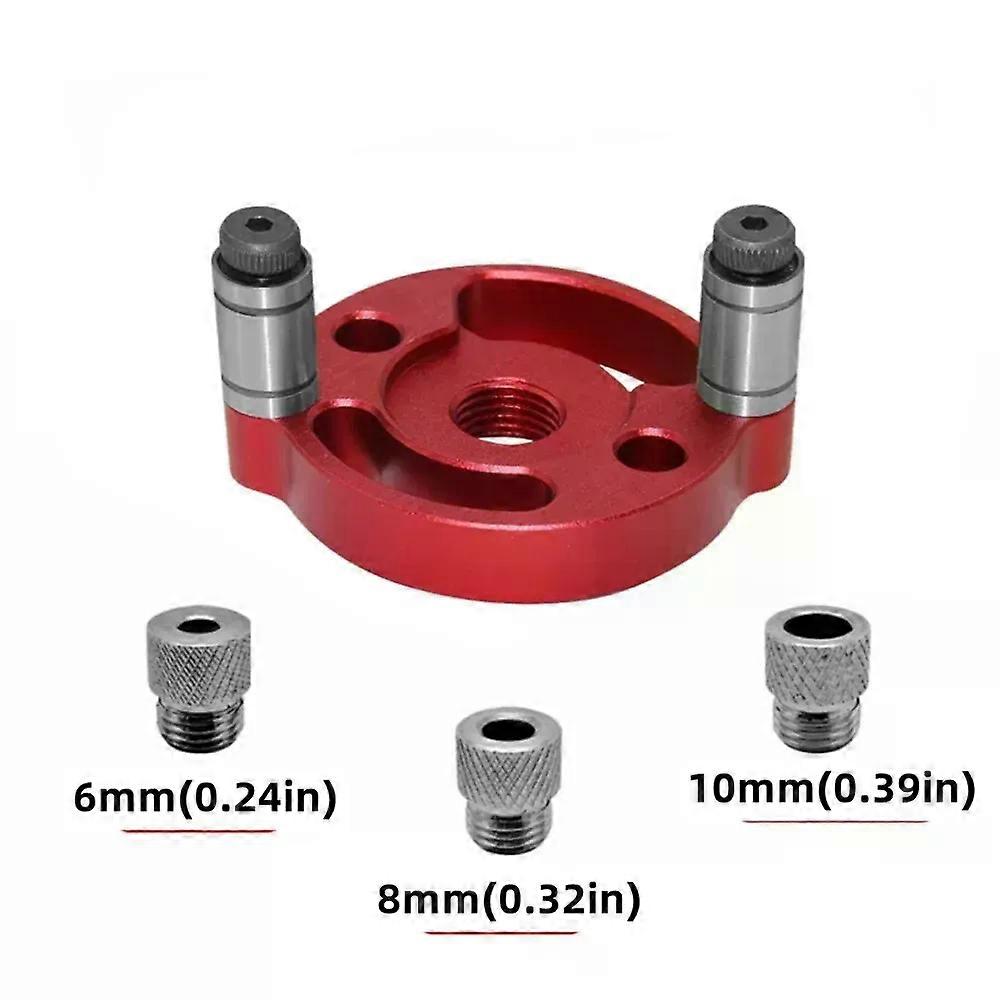 Woodworking Pocket Hole Jig 6/8/10mm Self-centering Vertical Doweling Jig Drill Guide for Locator Hole Puncher Carpentry Tools
