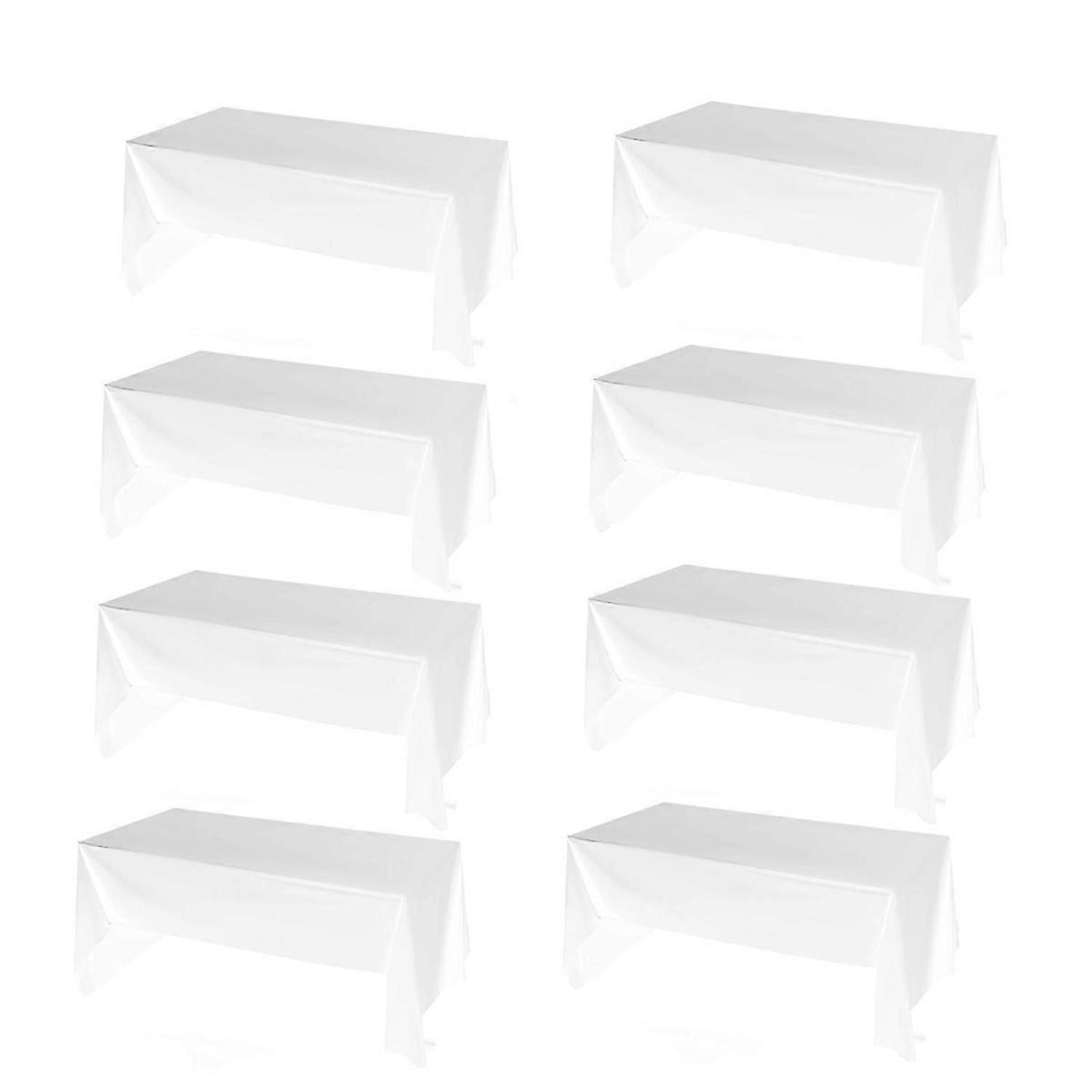 Plastic Disposable Tablecloth 54 x 108 inch, Table Cloth Rectangle