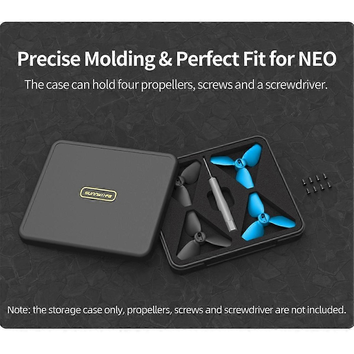Sunnylife for DJI Neo Color Propeller Blade Propeller Storage Box A