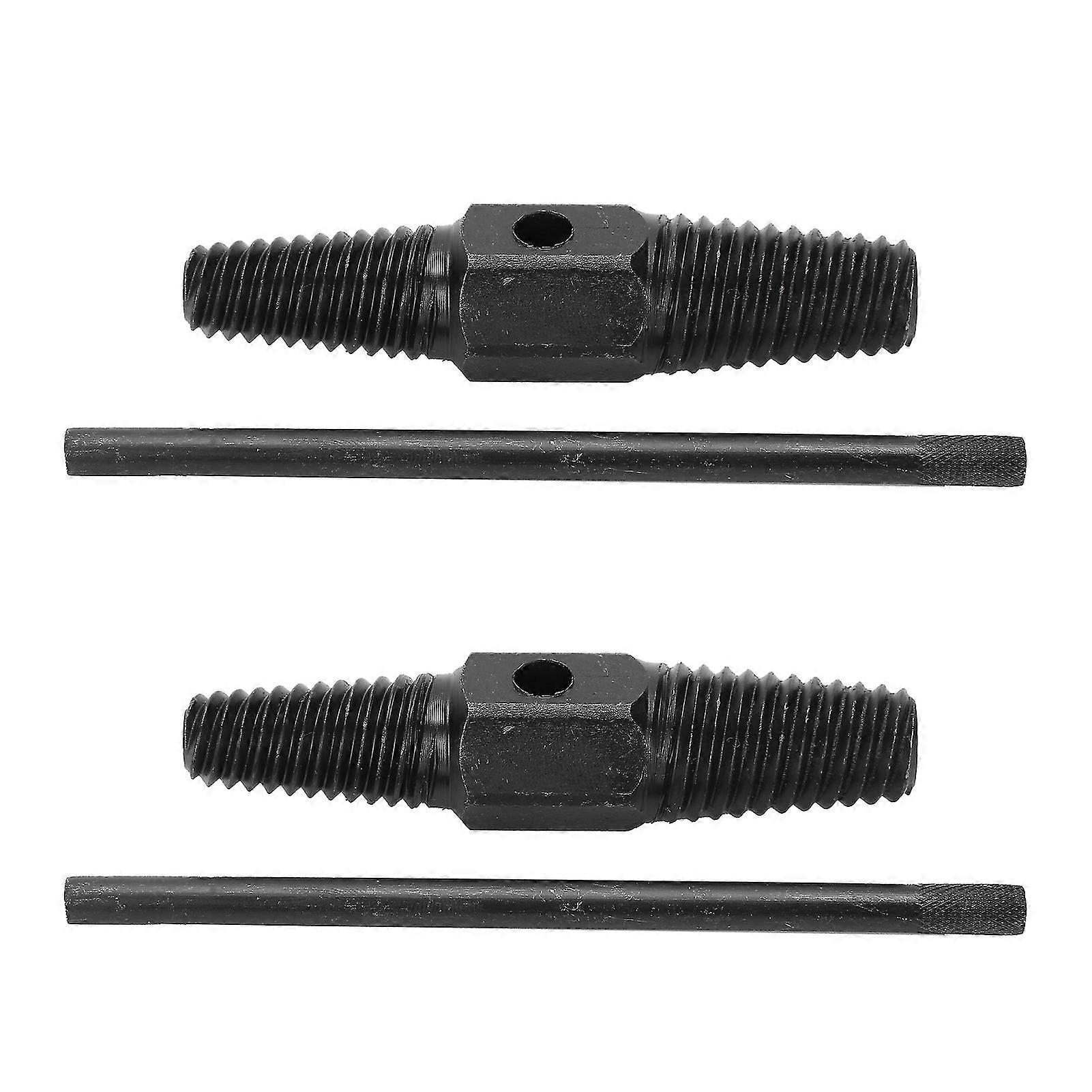 2 Set Screw Extractor DoubleEnd Fine Tooth Thread Bolt Remover for G1/2in G3/4in Water Pipe 2025