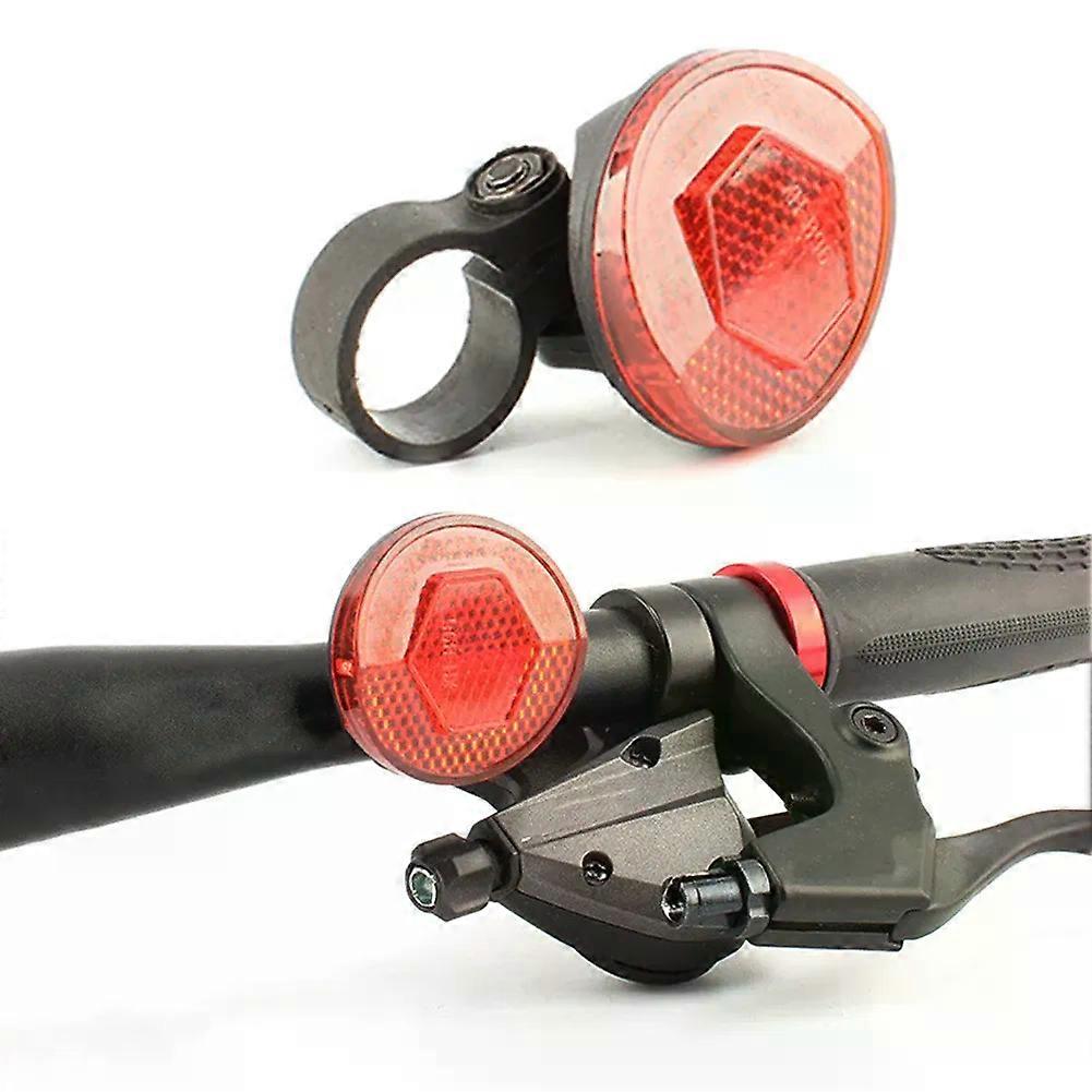 Bike Handlebar Reflector Cycling Accessories Reflective Front Rear Warning Light for Handlebar and Seatpost for Night Riding