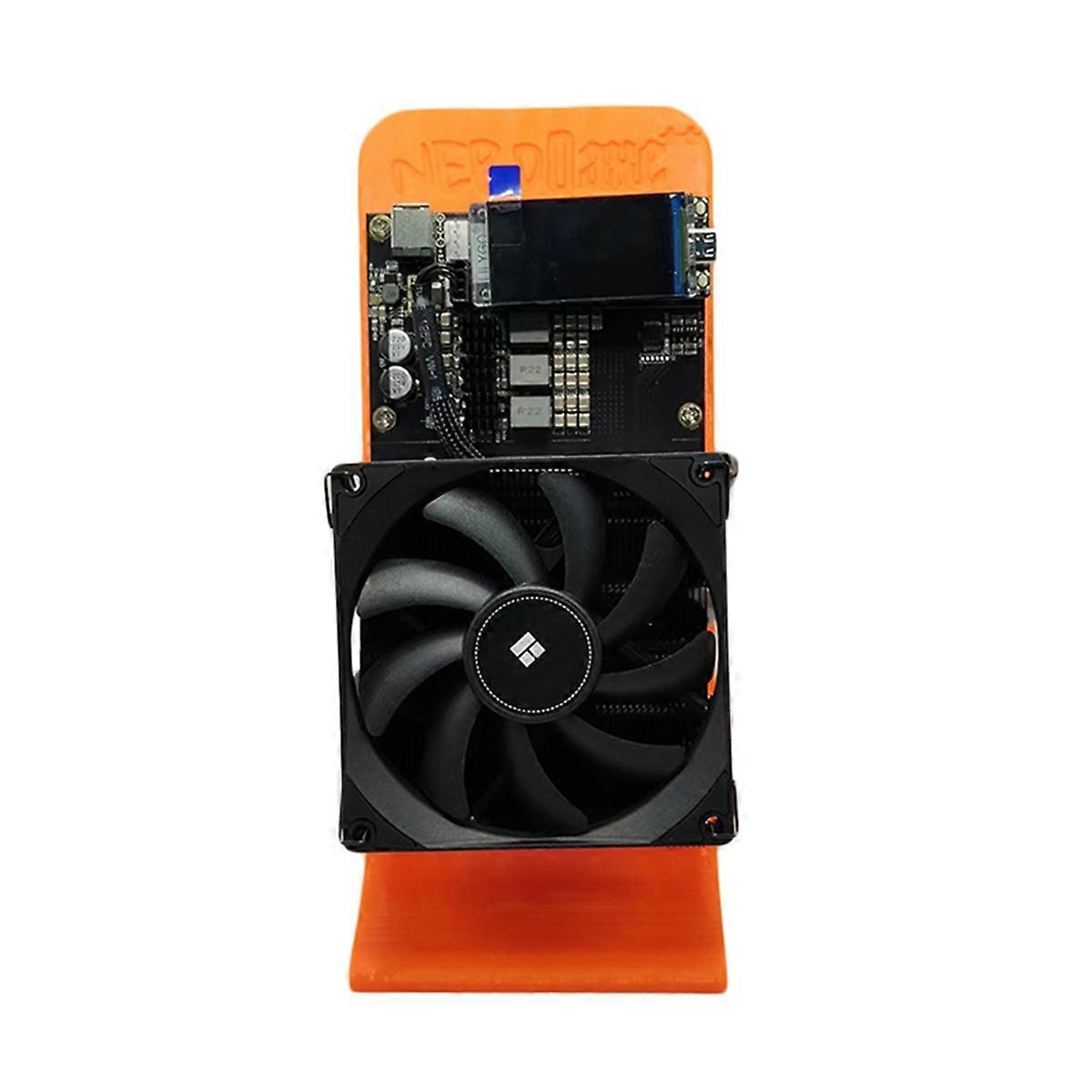 NerdMiner for NERDQAXE++ 4.8T BTC Solo Miner 4.8T-5TH/S 75W for NERDQAXE 4.8 BM1370 Chips for NERDQ