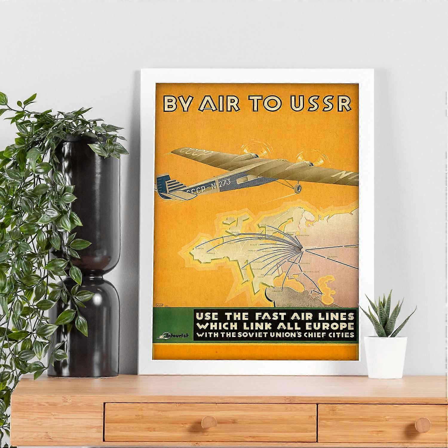 Affiche vintage URSS