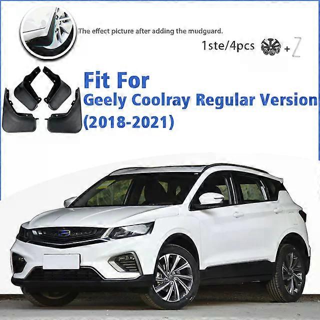 Apply For Geely Coolray 2024~2018 2019 2020 2021 20222 2023 SX11 X50 Accessories Mud Front Rear Anti-splash Mudguards Fender Mudflap