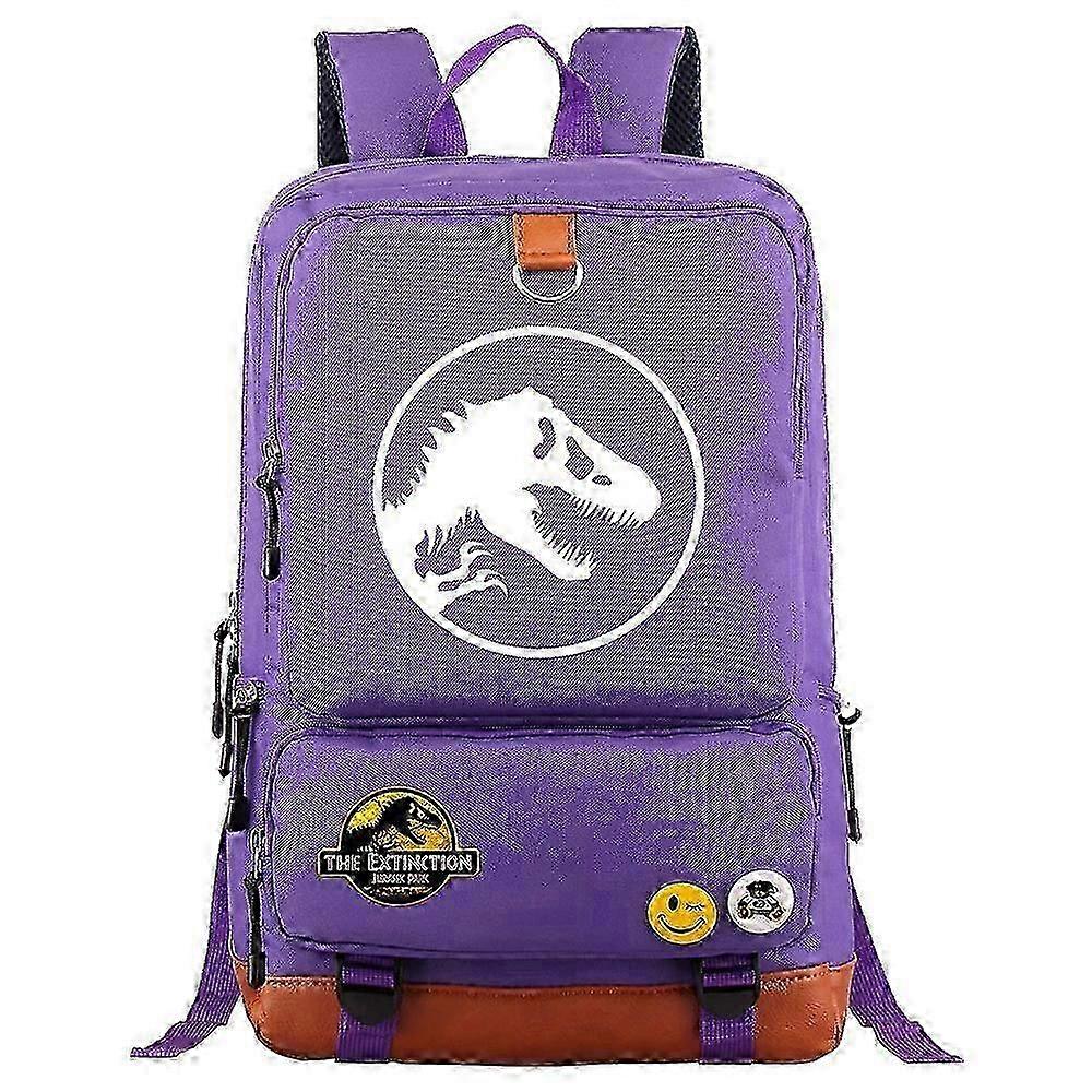 حقيبة ظهر دينو للجنسين للمدرسة والسفر - تصميم أنيق للأطفال من حديقة جوراسيك بارك