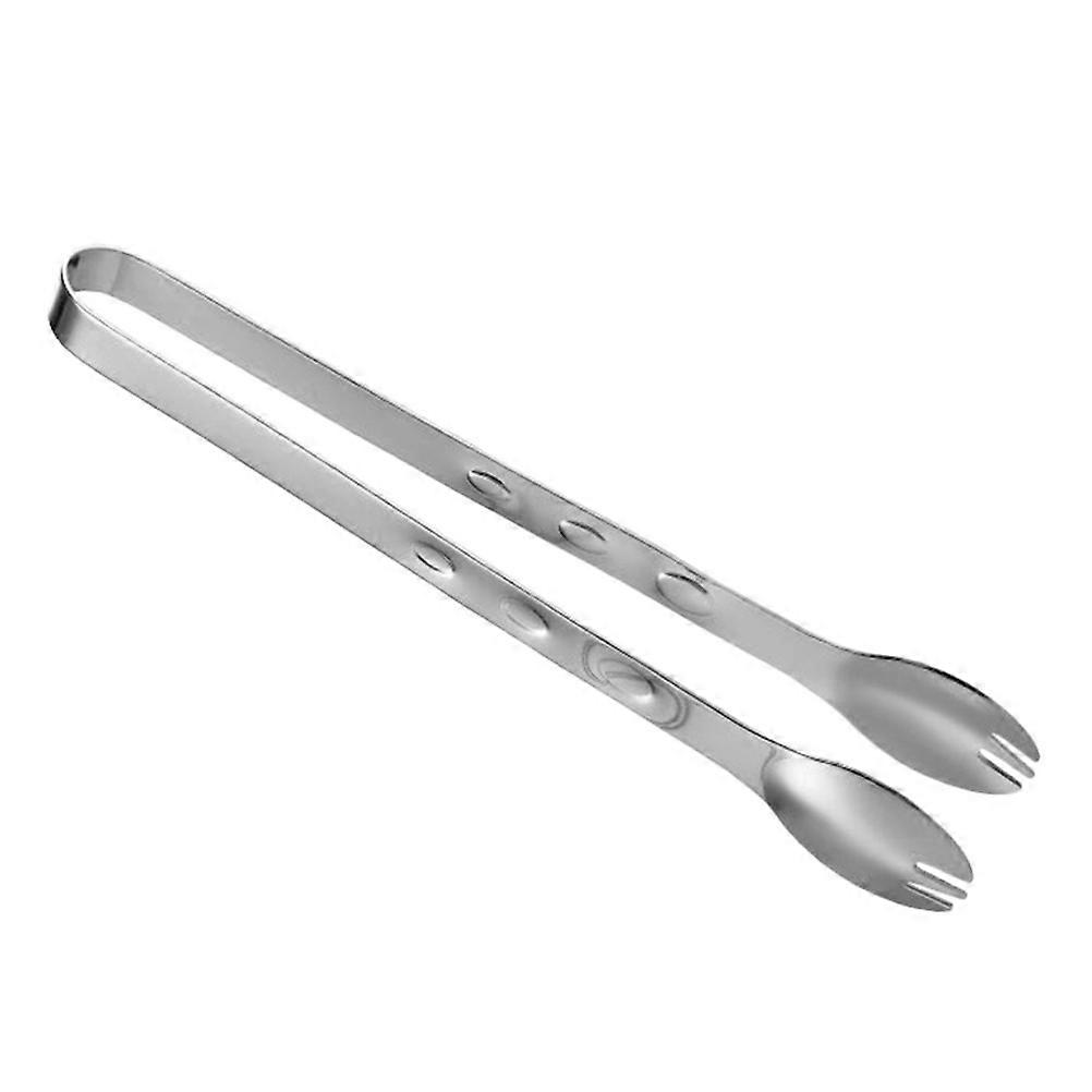 Ice Cube Food Tong for 1Pcs Stainless Steel Fruit Buffet Serving Tong