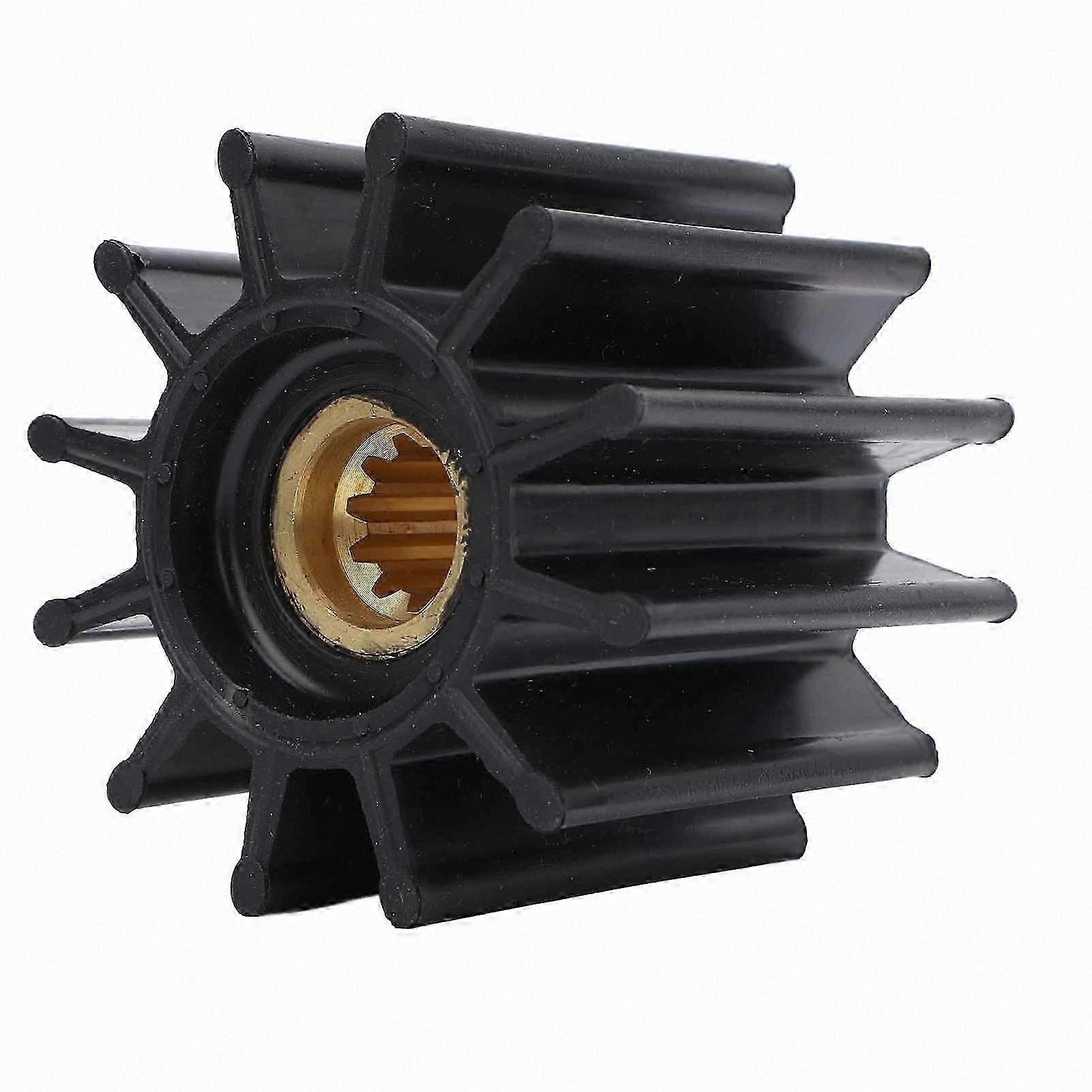 12-Blade Rubber Impeller for Sea Water Pumps 27000K Replacement with 11 Teeth Flexible Design Compatible with Various Models