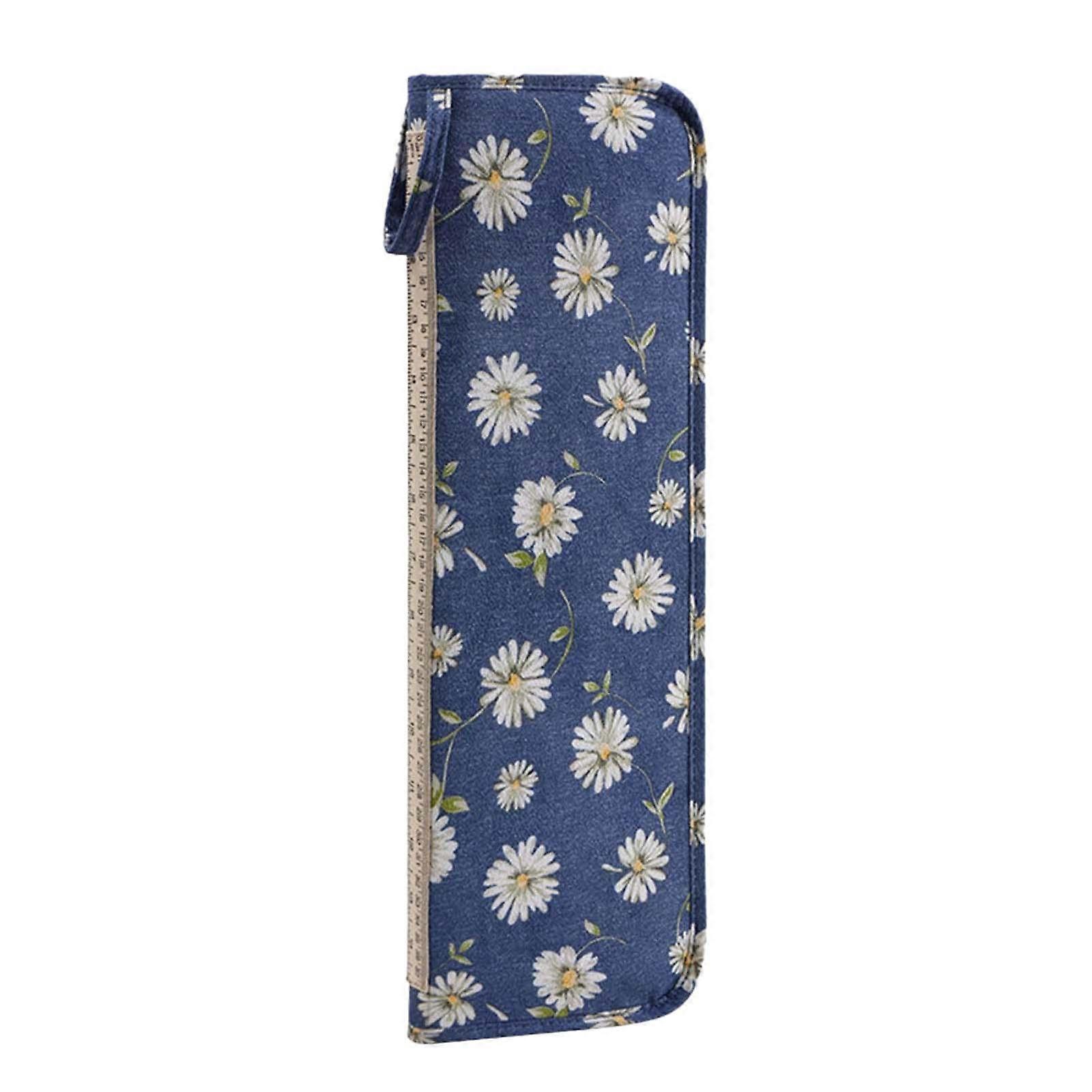 Crochet Hooks Storage Bag Knitting Tools Cartoon Pattern Knitting Needle Bag