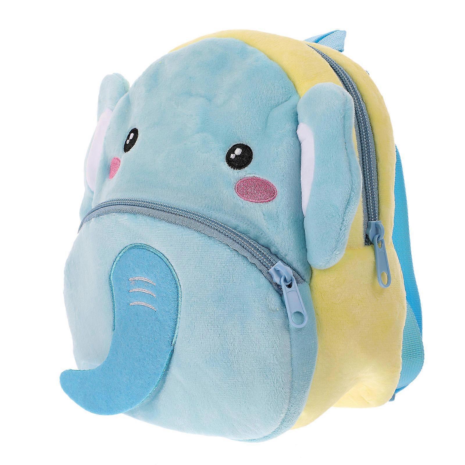 Durable Kids Backpack For Students Cartoon School Bag Rounded Ears Shape 1Pack For School Use
