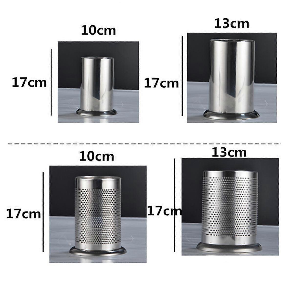 Countertop Storage Stainless Steel for Flatware Storage Silver Flatware Holder