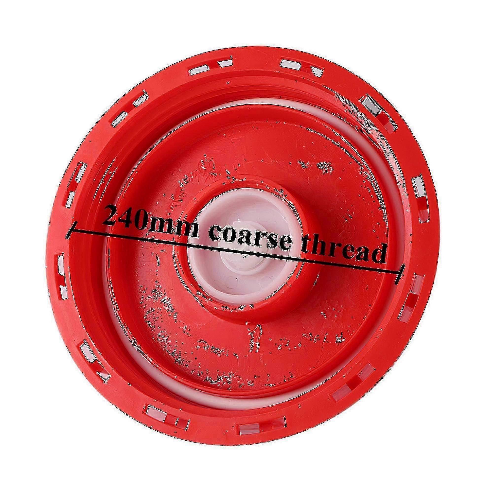 IBC Tank Lid with Double Hole - 100mm, 163mm, 240mm Thread Size - Dust-Proof Water Barrel Cover for 1000L Containers