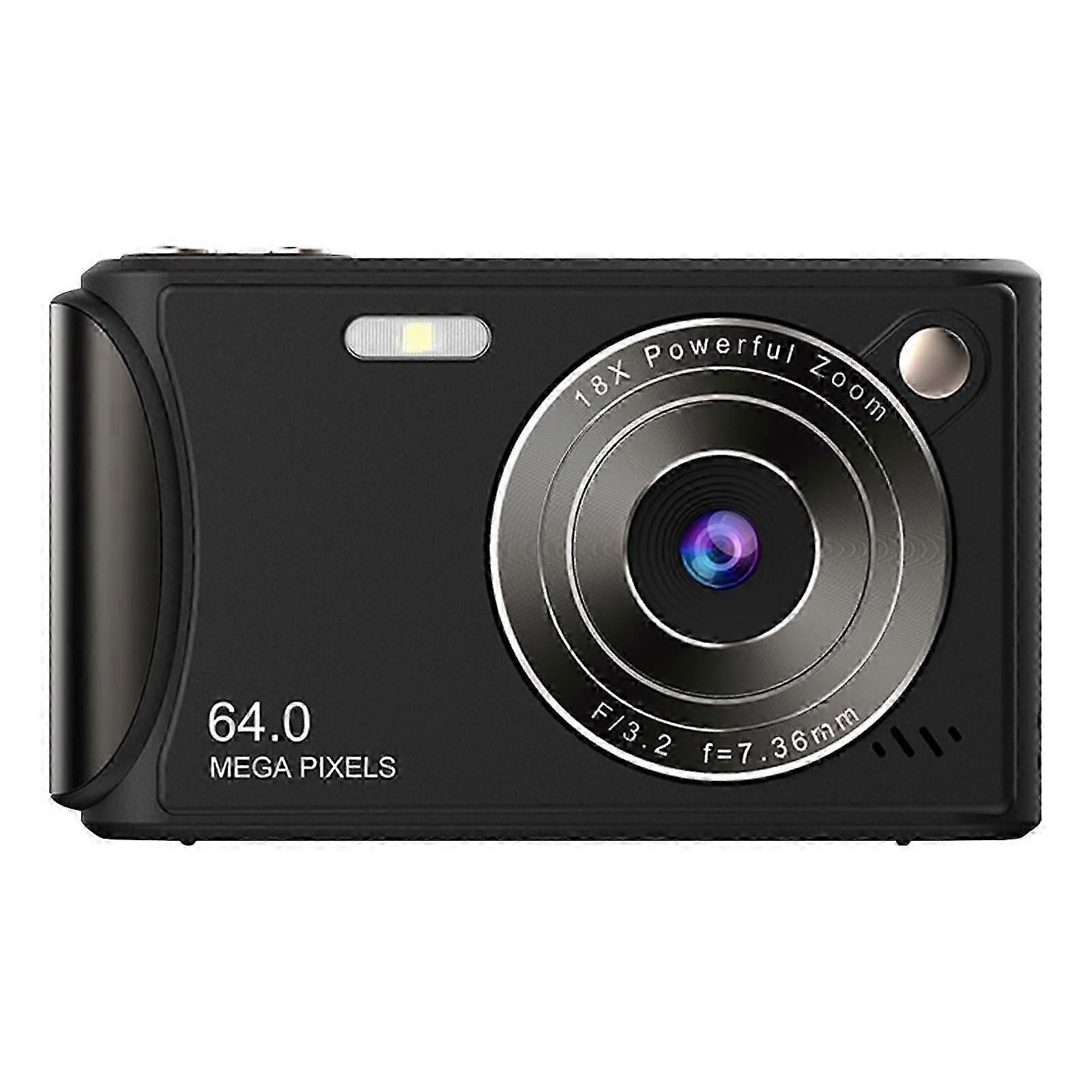 2025 Retro Digital Camera for Photography, Photo Vlogging, Digital Video CCD Student Camera 18x Zoom