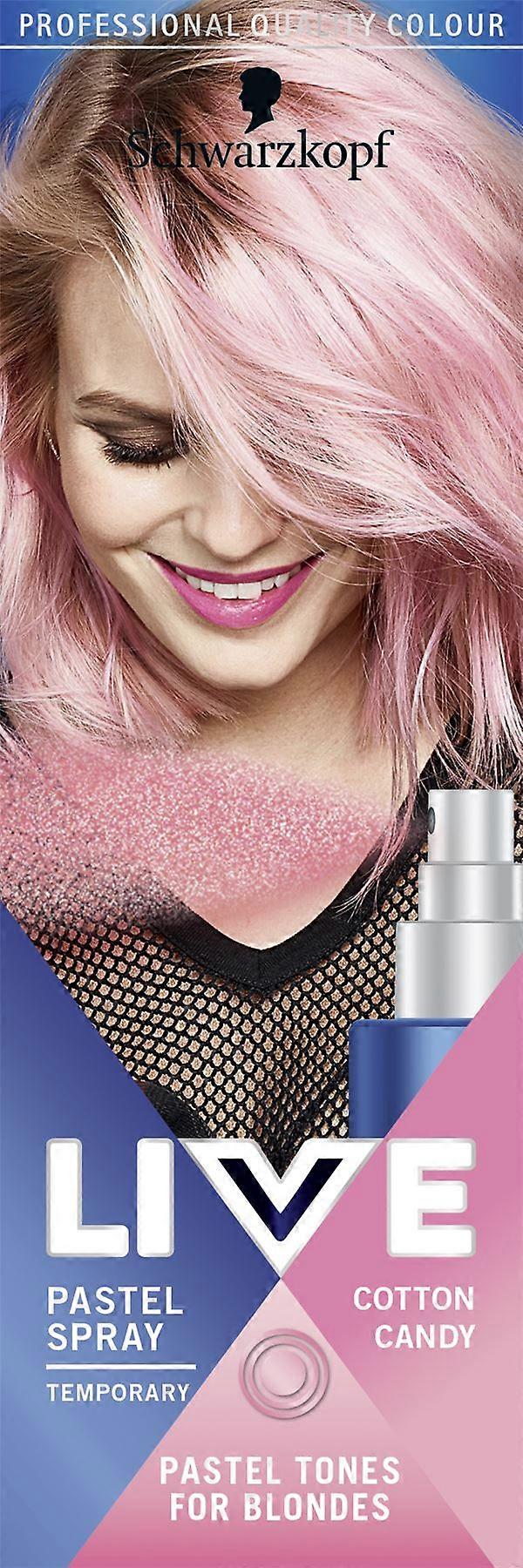 Schwarzkopf Live Pastel Spray - Cotton Candy