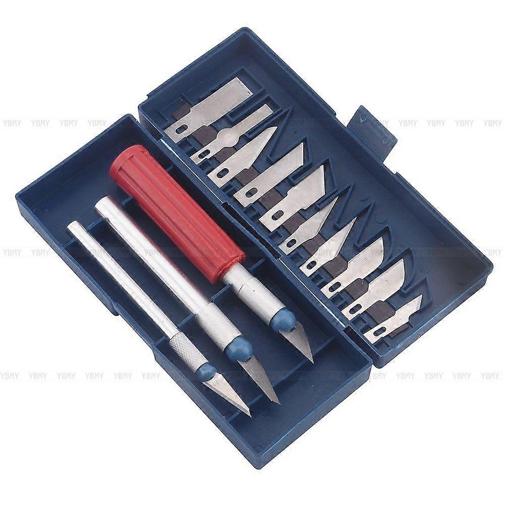 13pcs/set Multifunction Precision Hobby Tool Scrapbooking Grave Stencil Scribing Razor