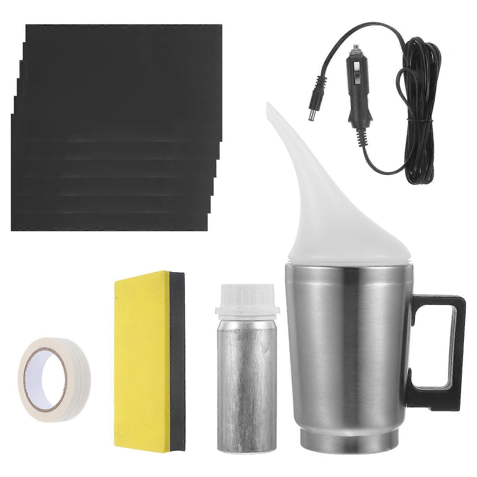 Car Headlight Atomizing Cup Diy Design Scratch Resistance Assorted Color 1Set