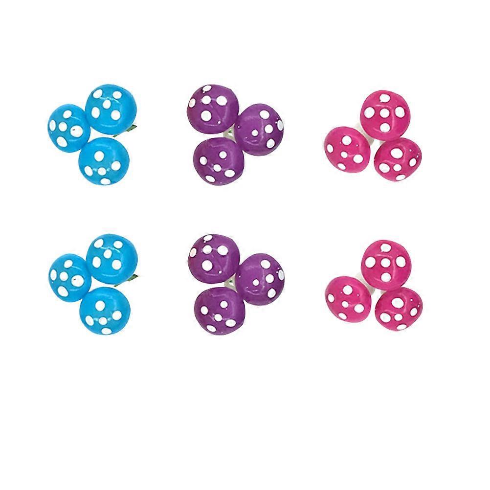 Xmas Tree Hanging Ornament for Party Decoration 72Pcs Small Mushroom Pendant