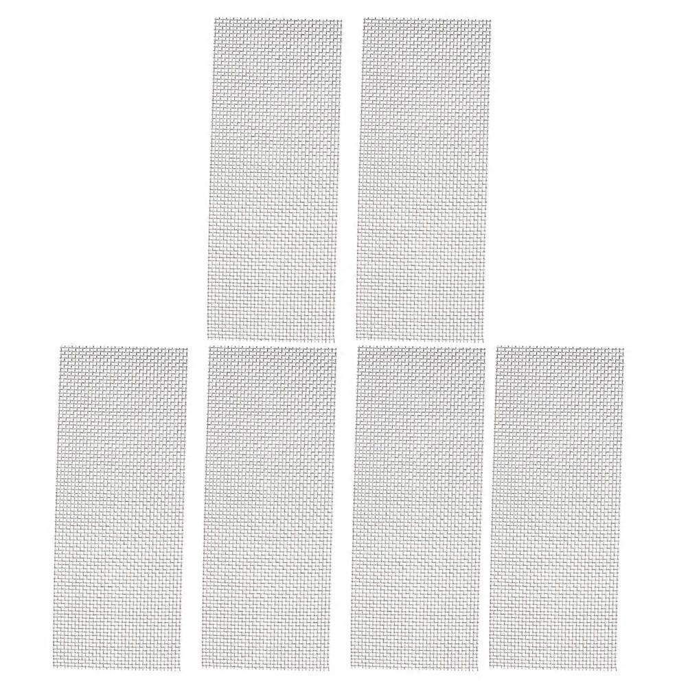 Aquarium Mesh Stainless Steel Wire Mesh Pads for Fixing 6Pcs Durable