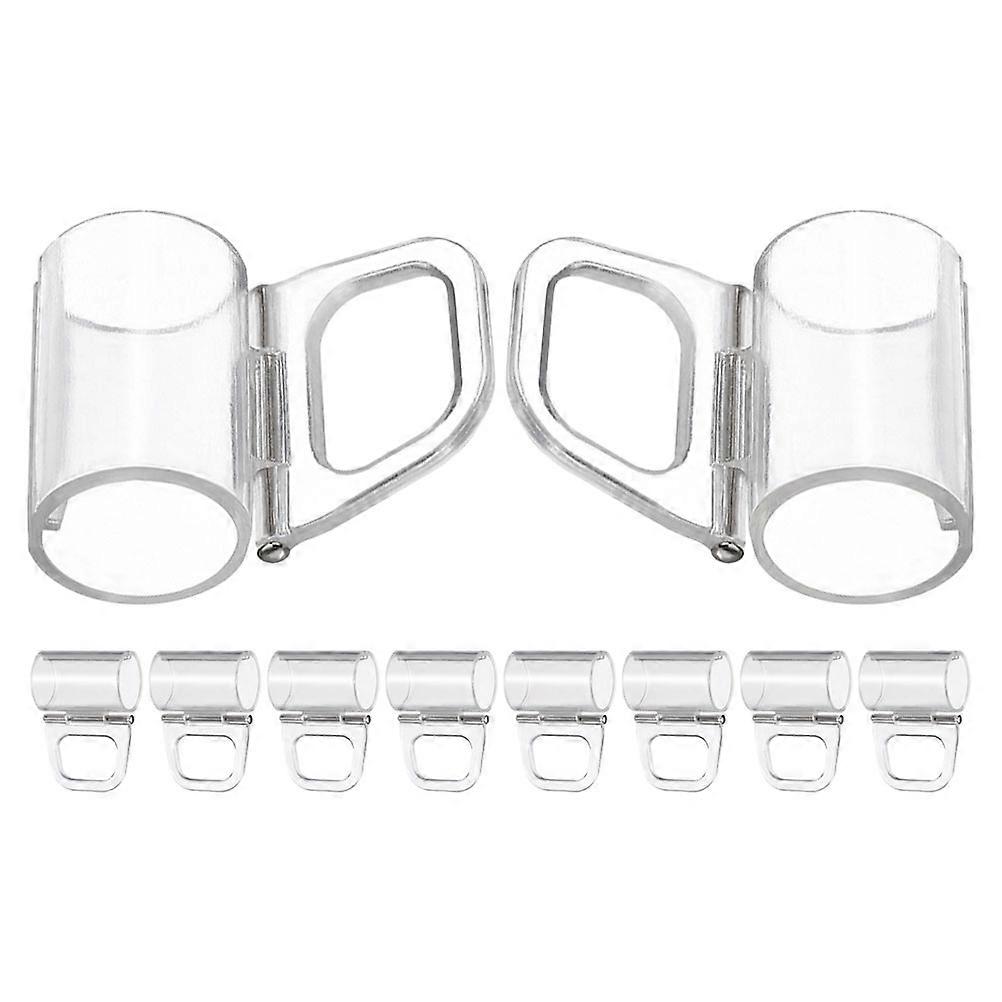 Plastic Roller Shade Clips for Window Shades Installation 20Pcs Set