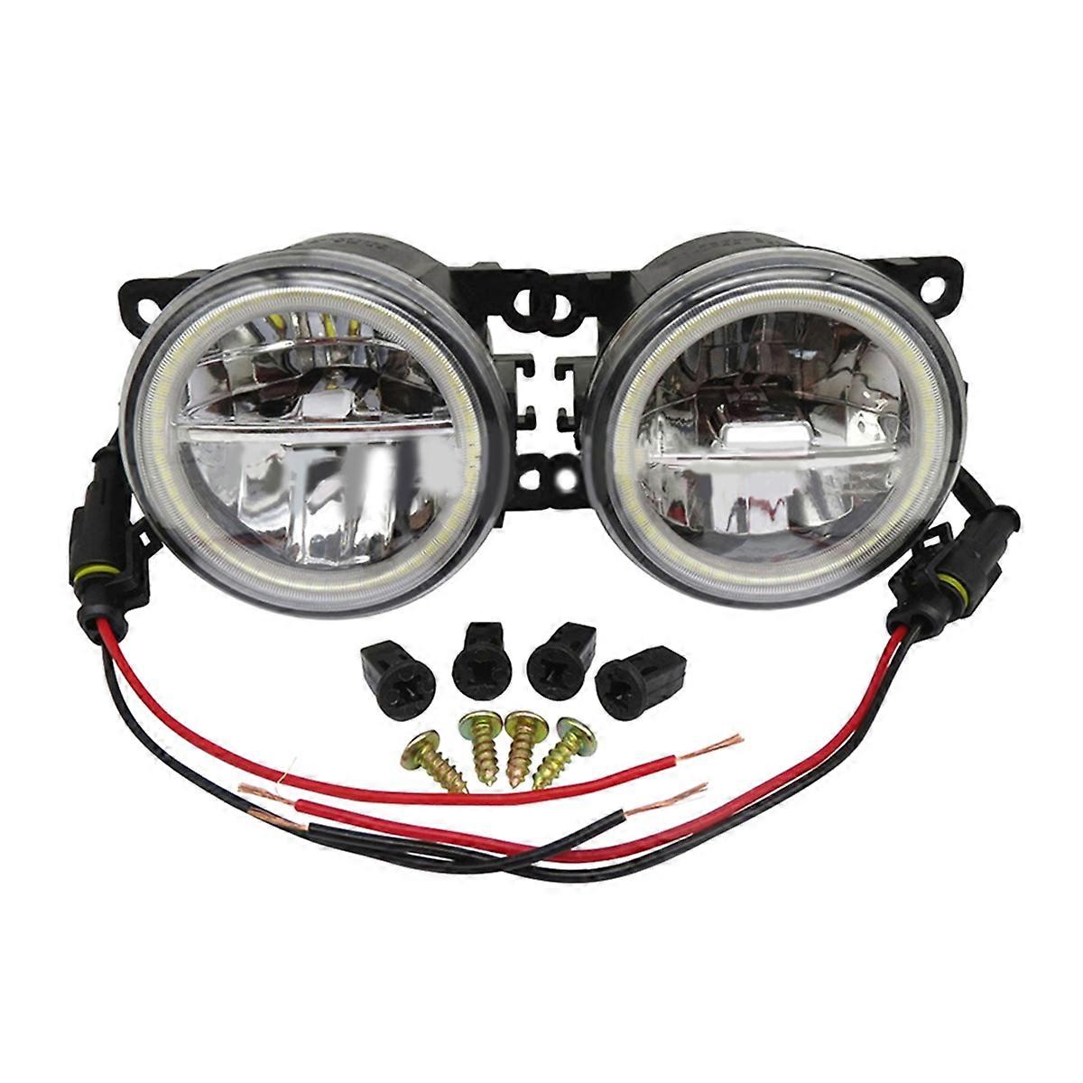 Car Front LED Fog Lights DRL Daytime Running Light for Citroen C3 C4