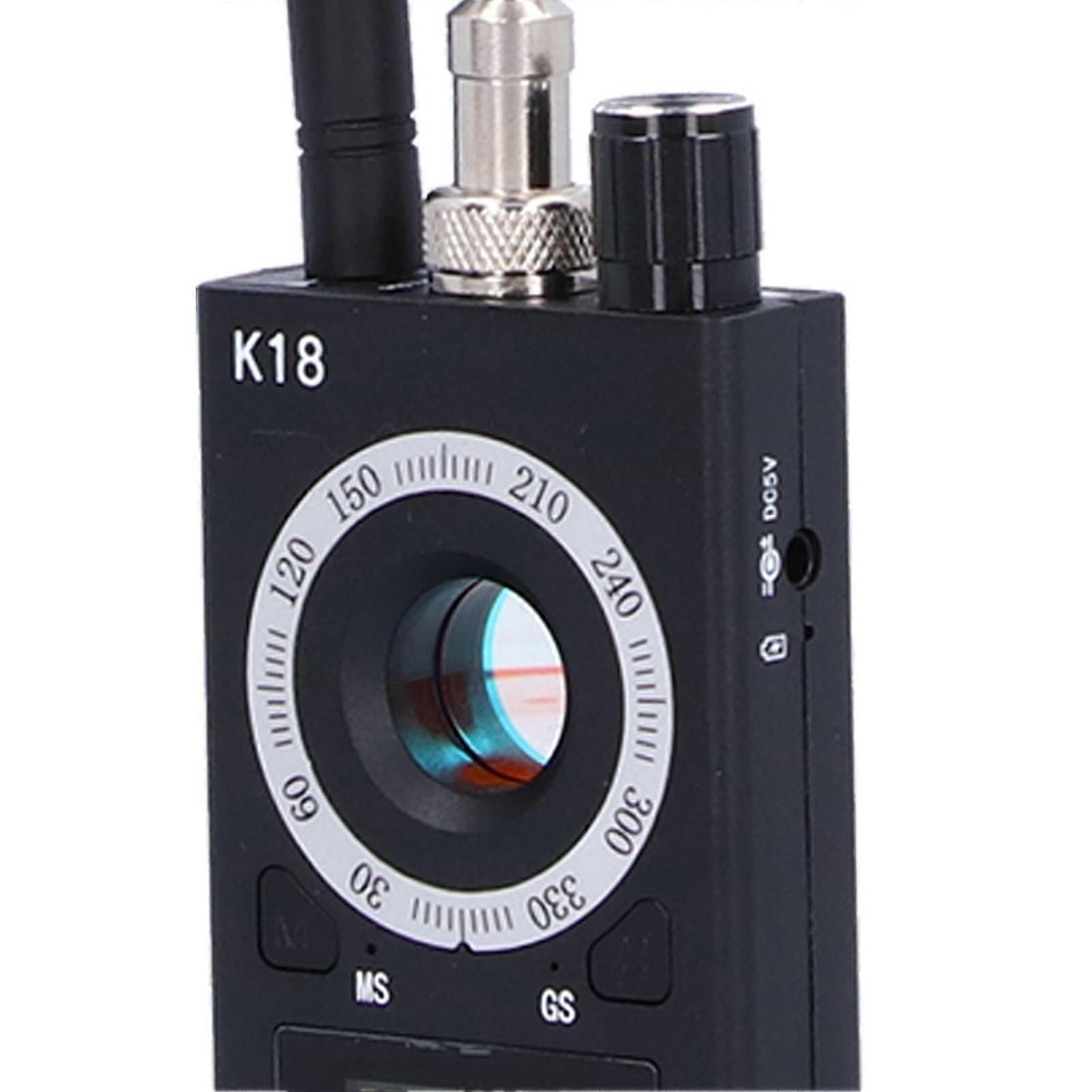 Sensitive Camera Detector GPS RF Signal Bug Eavesdropping Finder Buzzer Vibration Alarm 100240VEU Plug