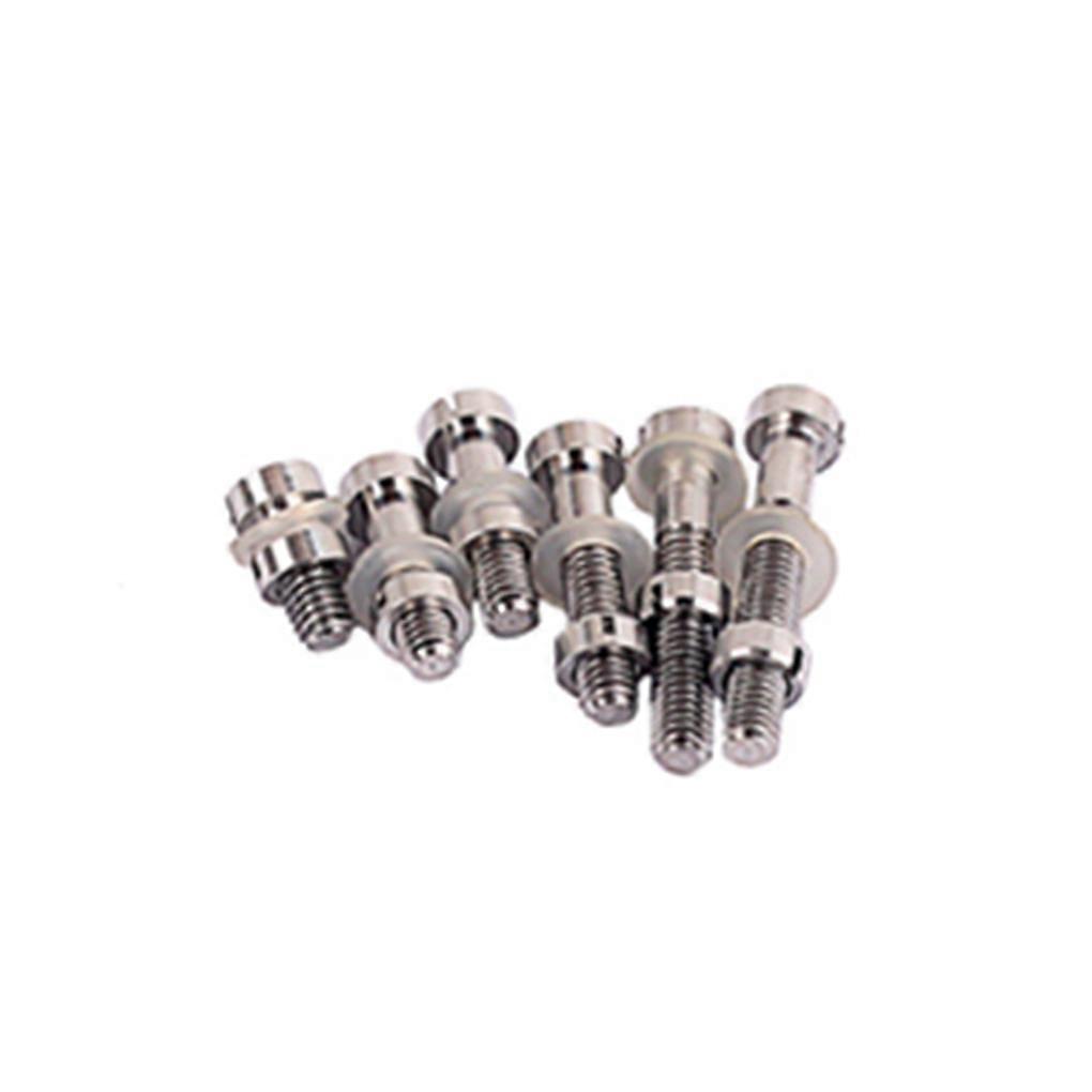 Phonograph Screw Bolts Threaded Design Nuts Set LP Record Player Accessories
