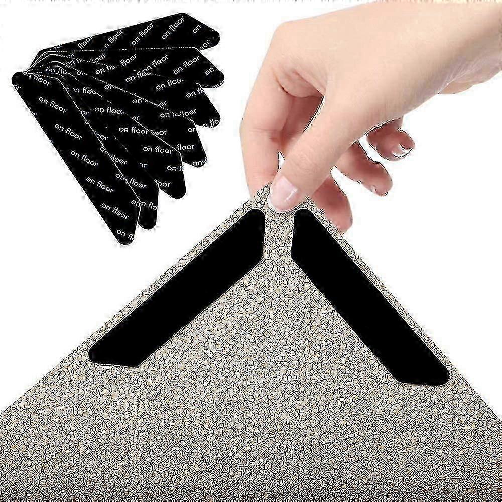 Non-slip Carpet Grippers, 24 Pcs Self-adhesive Anti-slip Mats, 30x30cm