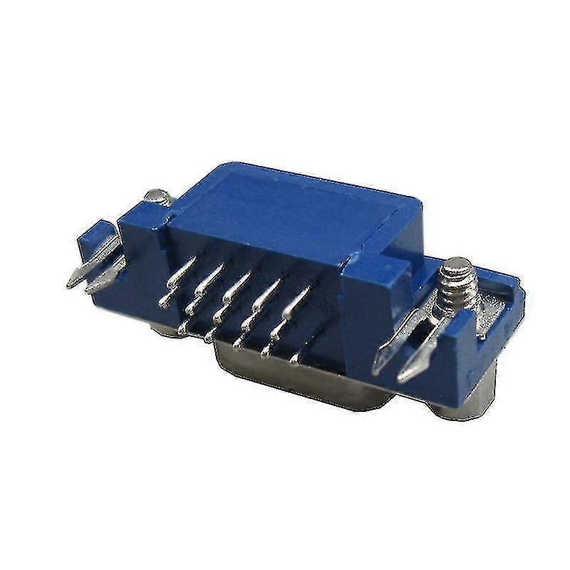 Female Solder Type Connector Vga Interface Data Transmission 90 Degree Pc Accessories Solder Connector Socket For Monitor