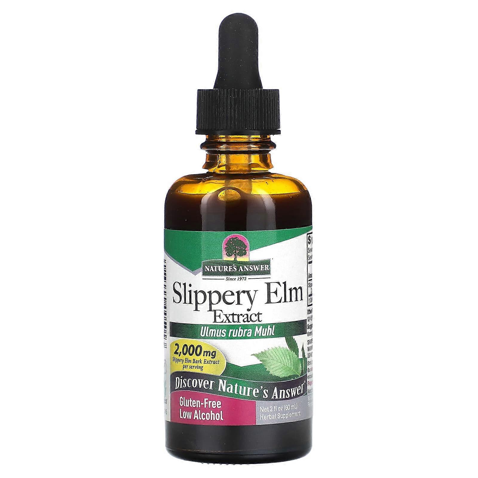 Slippery Elm Extract, 2,000 mg, 2 fl oz (60 ml)