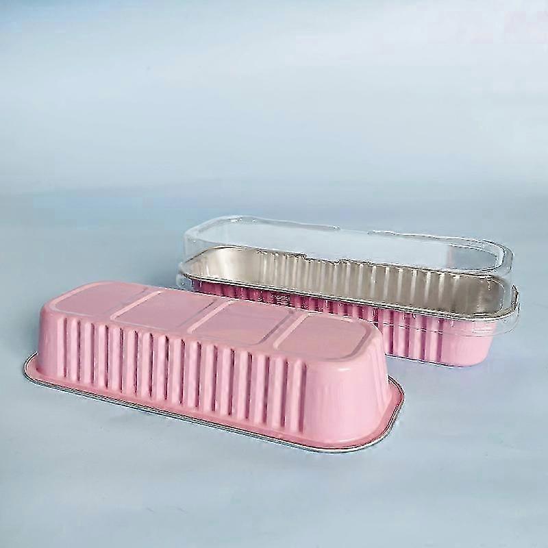 50-Pack Rectangular Foil Baking Pans With Lids