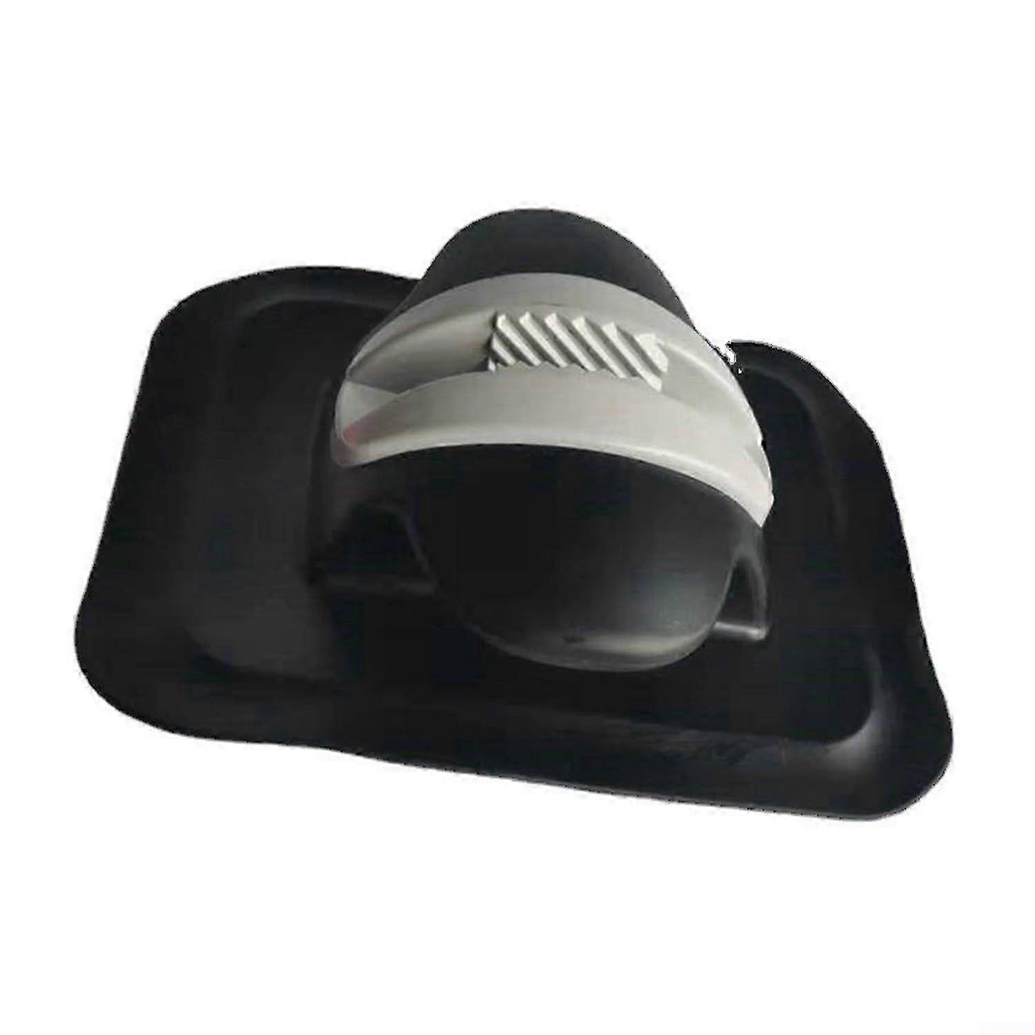 Reliable PVC Dock Anchor for Rafting, Fishing, Canoeing - Black with Secure Paddle Holder, Durable Material, Easy Installation